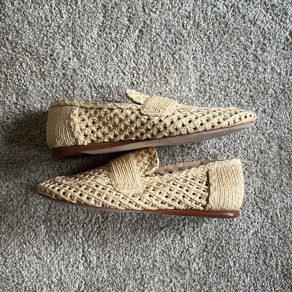 Vince Davis Raffia Flats - Picture 5 of 6